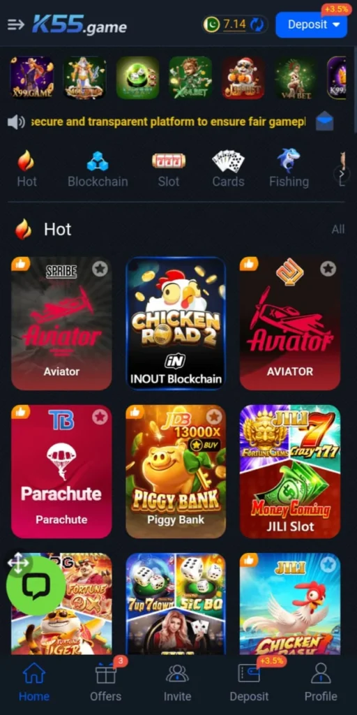 K55 Game Apkpurely.com